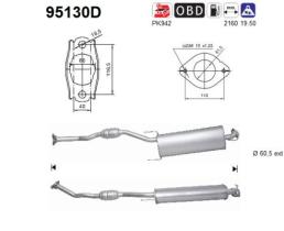 As 95130D - CATALIZADOR