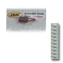 Jbm 10368 - BROCA HEXAGONAL (HEX) DE 4MM.