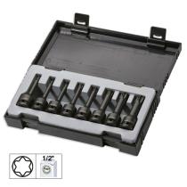 Jbm 52340 - SET DE 8 PUNTAS DE IMPACTO TORX DE 1/2"