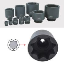 Jbm 11627 - VASO IMPACTO 8 CANTOS 1"95MM