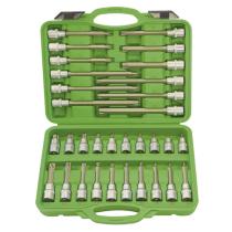 Jbm 52605 - ESTUCHE DE PUNTAS PARA TORNILLOS TORX 32 PIEZAS