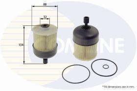 Comline EFF307D - FILTRO COMBUSTIBLE