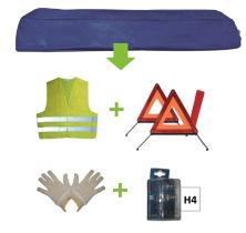 Jbm 52769 - KIT EMERGENCIA BOLSA AZUL+MK H4+CHA