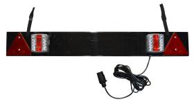 Jbm 52838 - BARRA PARA REMOLQUE 2 PILOTOS LED 1020X140MM