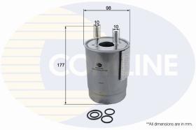 Comline EFF317D - FILTRO DE COMBUSTIBLE