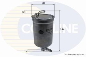  EFF286D - FILTRO DE COMBUSTIBLE