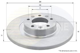 Comline ADC2724 - DISCO DE FRENO