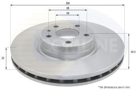 Trw ADC1848V - DISCO DE FRENO