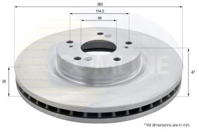 Trw ADC0575V - DISCO DE FRENO