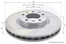 Remsa ADC2725V - DISCO DE FRENO