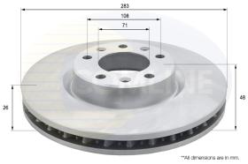 Trw ADC2727V - DISCO DE FRENO