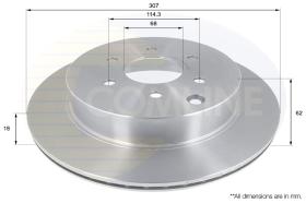 Comline ADC0282V - DISCO DE FRENO