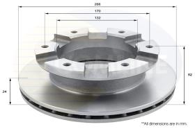 Comline ADC0386V - DISCO DE FRENO