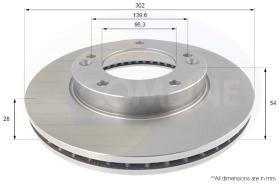 Trw ADC2418V - DISCO DE FRENO