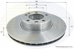 Trw ADC1772V - DISCO DE FRENO