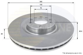 Comline ADC1155V - DISCO DE FRENO