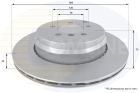 Comline ADC1262V - DISCO DE FRENO