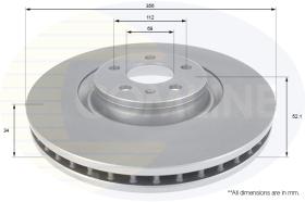 Comline ADC2603V - DISCO DE FRENO