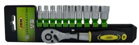 Jbm 52950 - CARRACA 72 DIENTES CON VASOS HEXAGONALES 1/4"
