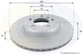 Comline ADC1781V - DISCO DE FRENO