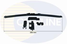 Comline CFWB350 - ESCOBILLAS UNIVERSALES PLANAS (350 MM)