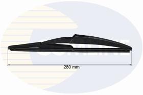 Comline CRWB280C - ESCOBILLAS TRASERAS (280 MM )