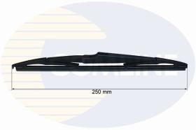 Comline CRWB250G - ESCOBILLAS TRASERAS