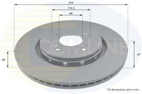 Comline ADC0577V - DISCO FRENO