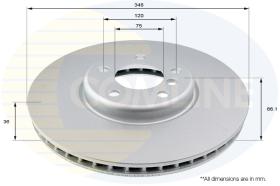 Comline ADC1791VR - DISCO FRENO