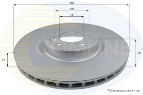 Comline ADC1285V - DISCO FRENO