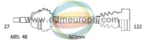 Serco 18143011 - Semieje Mercedes 27X503X122