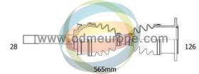 Serco 18063060 - Semieje Nissan L/D