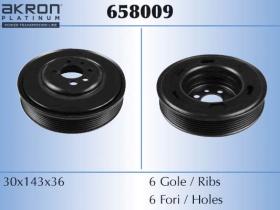 Akron-Malò 658009 - POLEA DE CIGÜEÑAL AKRON-MALÒ