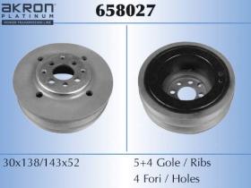 Triclo 658027 - POLEA DE CIGÜEÑAL AKRON-MALÒ