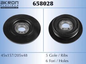 Triclo 658028 - POLEA DE CIGÜEÑAL AKRON-MALÒ