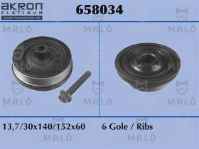 Triclo 658034 - POLEA DE CIGÜEÑAL AKRON-MALÒ