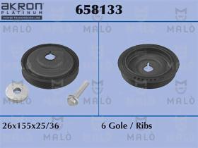Triclo 658133 - POLEA DE CIGÜEÑAL AKRON-MALÒ
