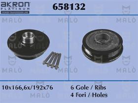 Akron-Malò 658132 - SMORZ.BMW S.1 F20 M135I-125D