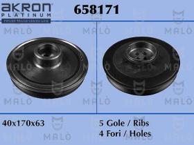 Akron-Malò 658171 - SMORZ.MINI R56-R57 CCOPER D