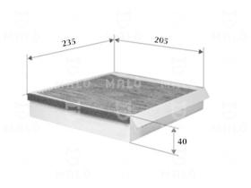 NAPA 1530762 - F ABITACOLO MB ML (W163)(CA)