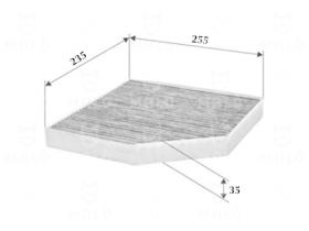 NAPA 1532042 - F ABITACOLO AUDI A6(4G) (CA)
