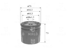 NAPA 1510076 - F OLIO PEUGEO 309 I BZ