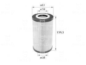 Mecafilter 1510151 - F OLIO BMW 325TD,TDS (E36)
