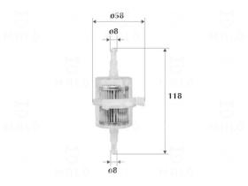 Akron-Malò 1520206 - F CARB FIAT 126 650