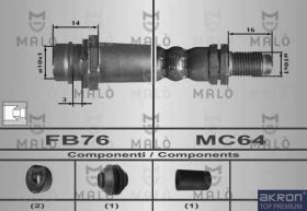 Akron-Malò 80450 - T.FRE.ANT.MONDEO4/S-MAX/TT