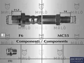 Akron-Malò 80658 - T.FRE.POST.X5 E70/TT 07->