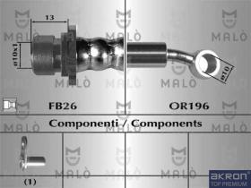 Akron-Malò 80767 - T.FR.ANT.DX HONDA FR-V/TT''05