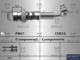 Akron-Malò 80787 - T.FRE.POST.KIA RIO/TT ''00->