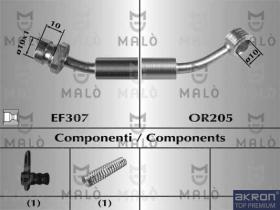 Akron-Malò 80788 - T.FRE.ANT.SX KIA RIO2/TT 05>