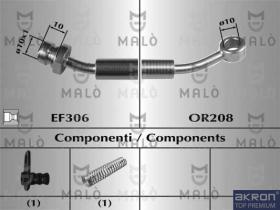 Akron-Malò 80789 - T.FRE.ANT.DX KIA RIO2/TT 05>0